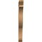 Ekena Millwork Funston Slat Rough Sawn Bracket, Western Red Cedar, 4"W x 30"D x 42"H BKT04X30X42FST06RWR - alternate 3